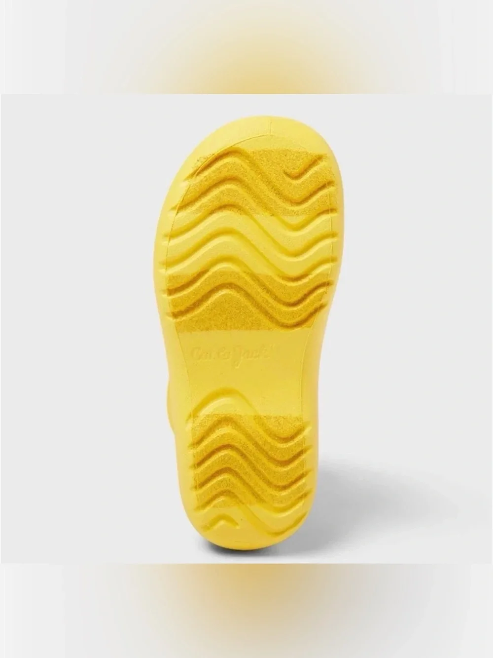 Cat & Jack Toddler Eli Rain Waterproof Boot Yellow 12T New with Tag